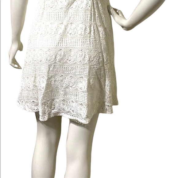 Kimchi Blue White Lacey Dress Strappy Back - Picture 3 of 8